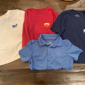 Boys Vineyard Vines shirt lot